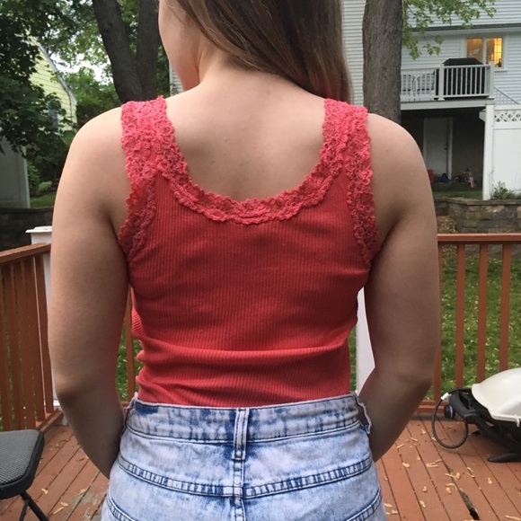 Banana Republic Tops - Banana Republic Small Coral Tank